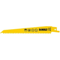 DeWalt HSC Fast Cuts Wood and Nails Reciprocating Sabre Saw Blades