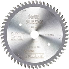 DeWalt Extreme Corian Saw Blades