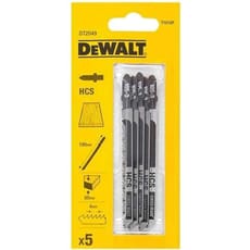 DeWalt T101DP HCS Wood Cutting Jigsaw Blades
