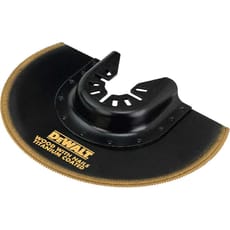 DeWalt DT20711 Titanium Flush Cut OIS Oscillating Multi Tool Plasterboard and Wood Segment Saw Blade