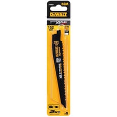 DeWalt Extreme Runtime Wood Cutting Reciprocating Sabre Saw Blades