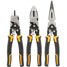 DeWalt 3 Piece Compound Action Plier Set