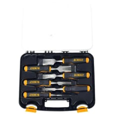 DeWalt 6 Piece Bevel Edge Wood Chisel Set
