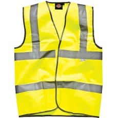 Dickies Hi Vis Safety Highway Waistcoat