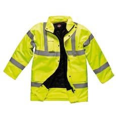 Dickies Mens Hi Vis Motorway Safety Jacket