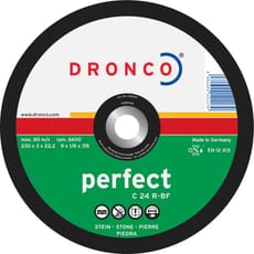 Dronco C 24 R PERFECT Flat Stone Cutting Disc 