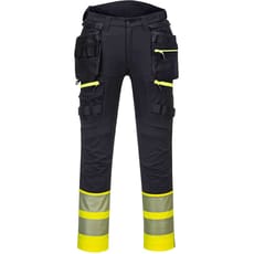Portwest DX4 Hi Vis Detachable Holster Pocket Class 1 Trousers