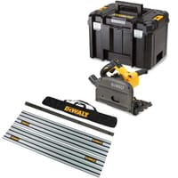 DeWalt DCS520 54v XR Cordless FlexVolt Plunge Saw and Guide Rails Kit 