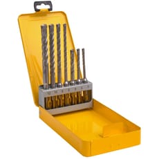 DeWalt Elite 7 Piece SDS Plus 4 Cutter Masonry Drill Bit Set