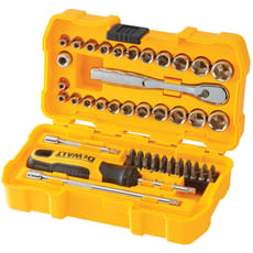 DeWalt 50 Piece 1/4" Drive Socket and Bit Set Metric and Imperial
