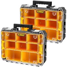 DeWalt DWST82968-1TSTAK Water Sealed Parts Organiser Case Pack of 2