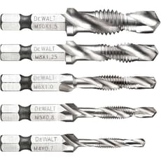 DeWalt DT50060 5 Piece Impact Ready Drill and Tap Set