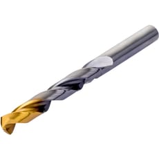 Dormer R003 Solid Carbide TiN Tip Coated Jobber Drill