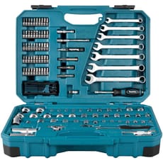 Makita 120 Piece Socket and Spanner Maintenance Tool Set