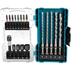 Makita 18 Piece SDS Plus Drill and Screwdriver Bit Set