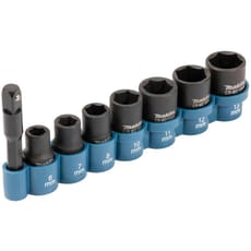Makita 8 Piece 1/4" Drive Impact Socket Set