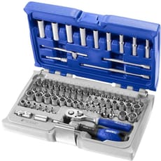 Expert by Facom 73 Piece 1/4" Drive Hex, Bi Hex Socket and Screwdriver Bit Set Metric
