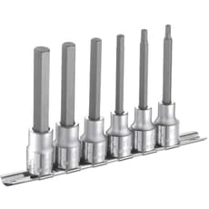 Expert by Facom 6 Piece 1/2" Drive Long Reach Hexagon Bit Set