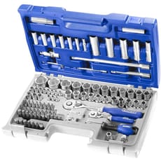 Expert by Facom 98 Piece Combination Drive Hex Socket and Bit Set Metric