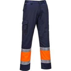 Portwest Hi Vis Two Tone Combat Trousers