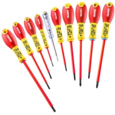 Expert by Facom 10 Piece VDE Insulated Screwdriver Set