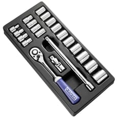 Expert by Facom 21 Piece 1/2" Drive Socket Set Metric in Module Tray