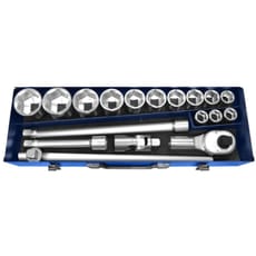 Expert by Facom 20 Piece 3/4" Drive Hex Socket Set Metric
