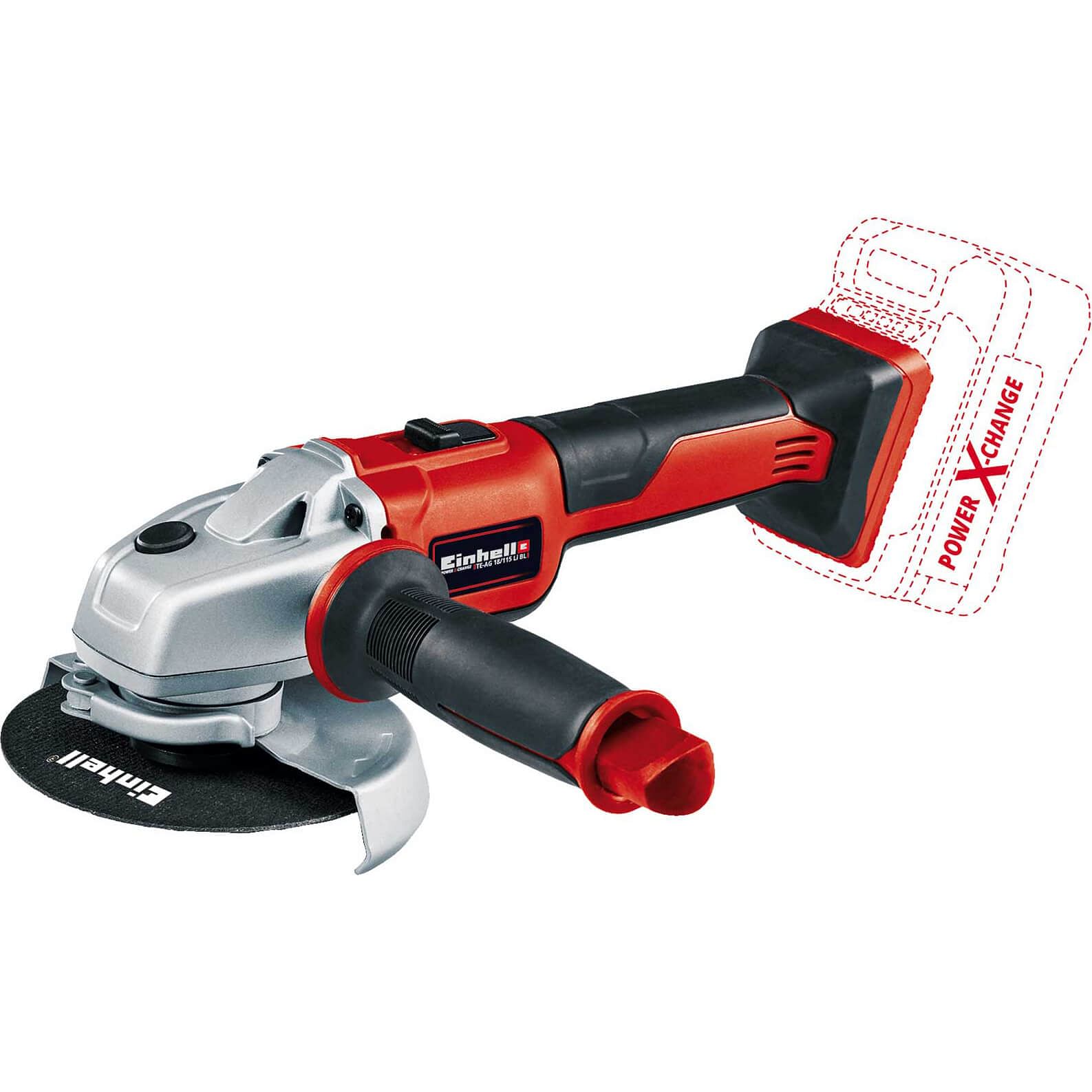 Einhell Professional AXXIO 18v Cordless Brushless Angle Grinder 115mm Angle Grinders