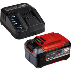 Einhell Genuine PXC 18v Cordless Slim Plus Li-ion Battery 5.2ah and Charger