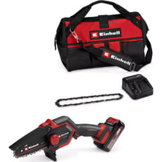 Einhell GE-PS 18/15 Li BL 18v Cordless Mini Pruning Chainsaw 130mm