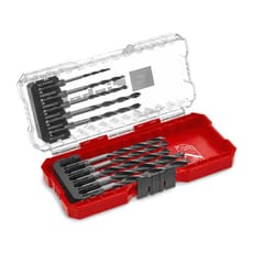 Einhell 10 Piece Hex Shank Wood Drill Bit Set in S Case