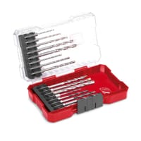 Einhell 16 Piece Hex Shank Wood, Masonry and HSS Drill Bit Set in M Case 