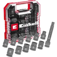 Einhell 12 Piece 1/2" Drive Impact Socket Set in L Case 