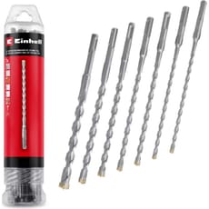 Einhell 7 Piece 210mm SDS Plus 4 Cutter Drill Bit Set