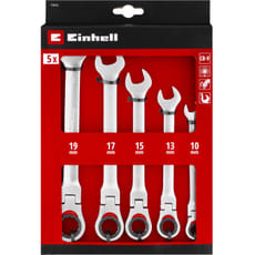 Einhell 5 Piece Flexible Ratchet Spanner Set