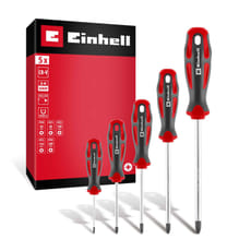 Einhell 5 Piece Pozi Screwdriver Set