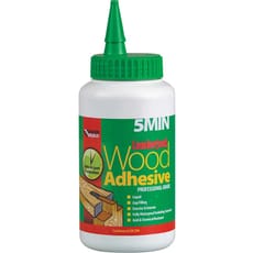 Everbuild Lumberjack 5 Minute Polyure Wood Adhesive Liquid