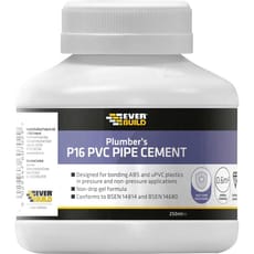 Everbuild P16 Plumbers PVC Pipe Cement