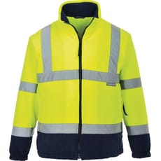 Portwest 2 Tone Hi Vis Fleece Jacket
