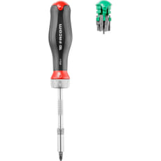 Facom ATCL.1 ProTwist 3 in 1 Ratchet Screwdriver and 15 Piece Bit Set