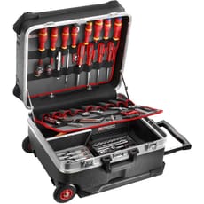 Facom Trolley Tool Case + 122 Piece Service Tool Set