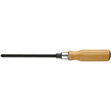 Facom Wood Handle Pozi Screwdriver