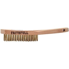 Faithfull Brass Wire Scratch Brush