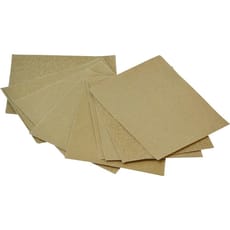 Faithfull Cork Block Glasspaper Sanding Sheets