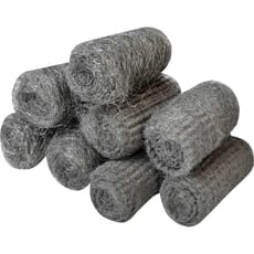 Faithfull 8 Piece Assorted Grades Steel Wool