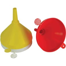 Faithfull 3 Piece Plastic Funnel Set