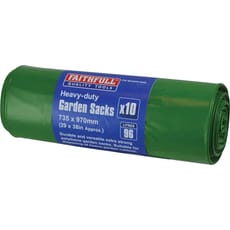 Faithfull Heavy-Duty Strong Garden Sacks