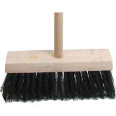 Faithfull Blue PVC Flat Broom 13" + Handle