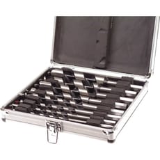 Faithfull 8 Piece Combination Auger Drill Bit Set