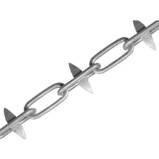 Faithfull Metal Spiked Chain Galvanised